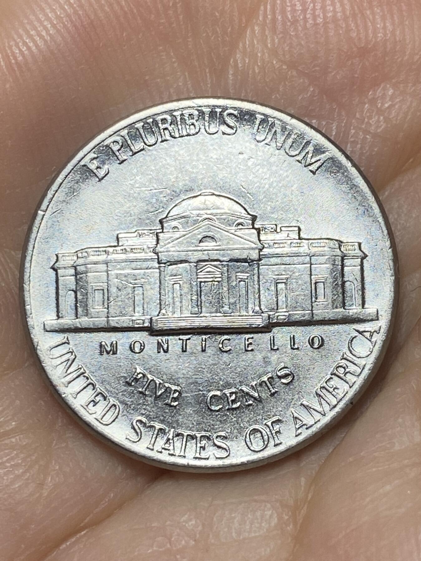 2025年第九十三场(总第一百一十九场）外国好品散币(免佣金) 美国🇺🇸1997年5分(杰斐逊5分，第三版D标丹佛造)