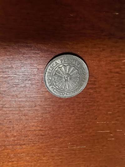 长老汇蛇年精选第四十八场拍卖 1879秘鲁5分铜镍币，未流通品