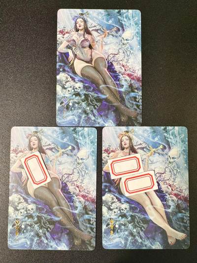 NO.10  每周好又多金牌大场，一站式配齐，方便凑单！（周6晚7点半截拍，卖家送拍0抽成！） - 燎原西游典藏SP特卡 巴丁 白骨夫人 金彩工艺3渐变