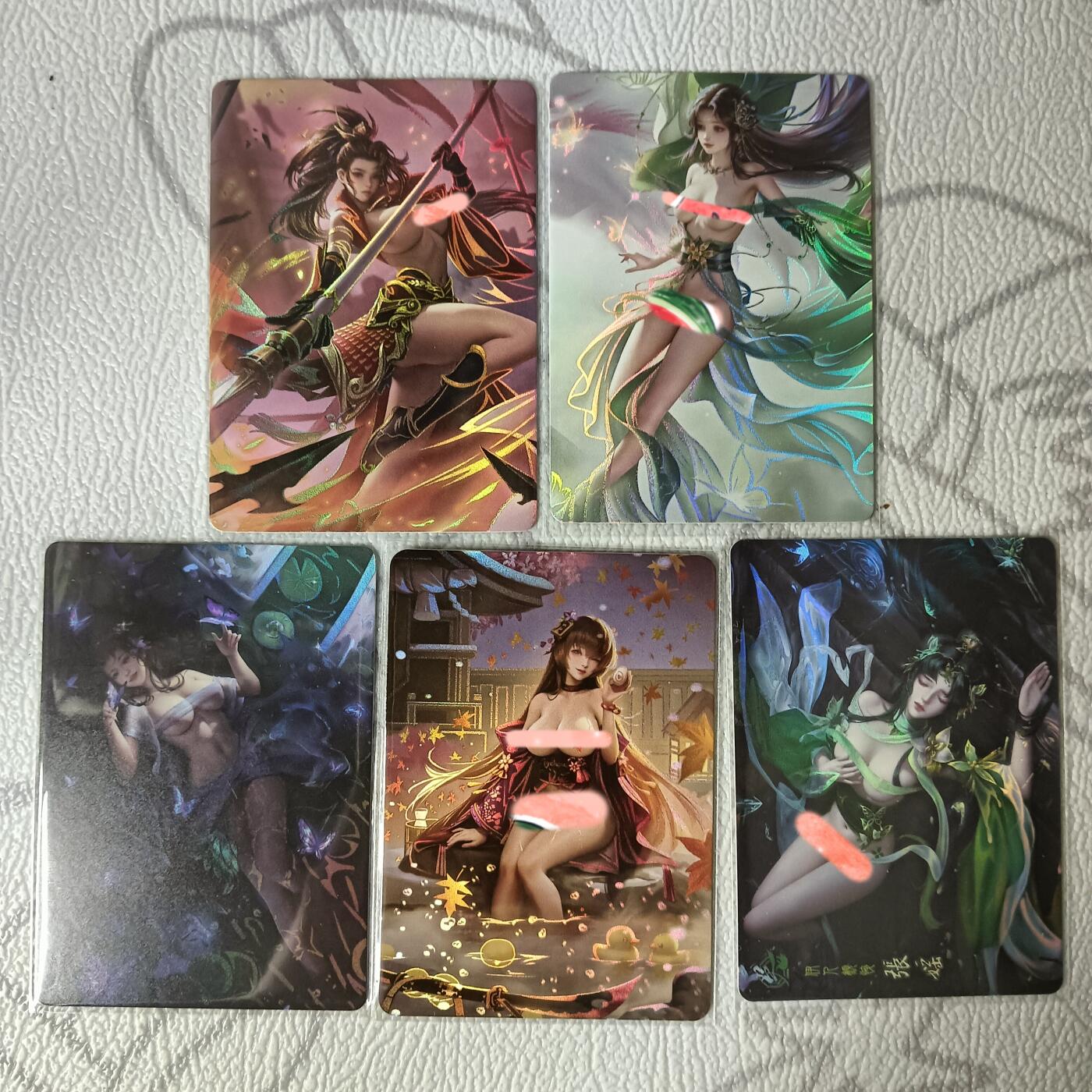 花开卡拍第39期（9月21号周日截拍，品控勿拍!!!拍品不寄存，运费5元，自制卡难免瑕疵，可能存在轻微撞角爆边等出厂瑕疵，品控介意勿拍！）