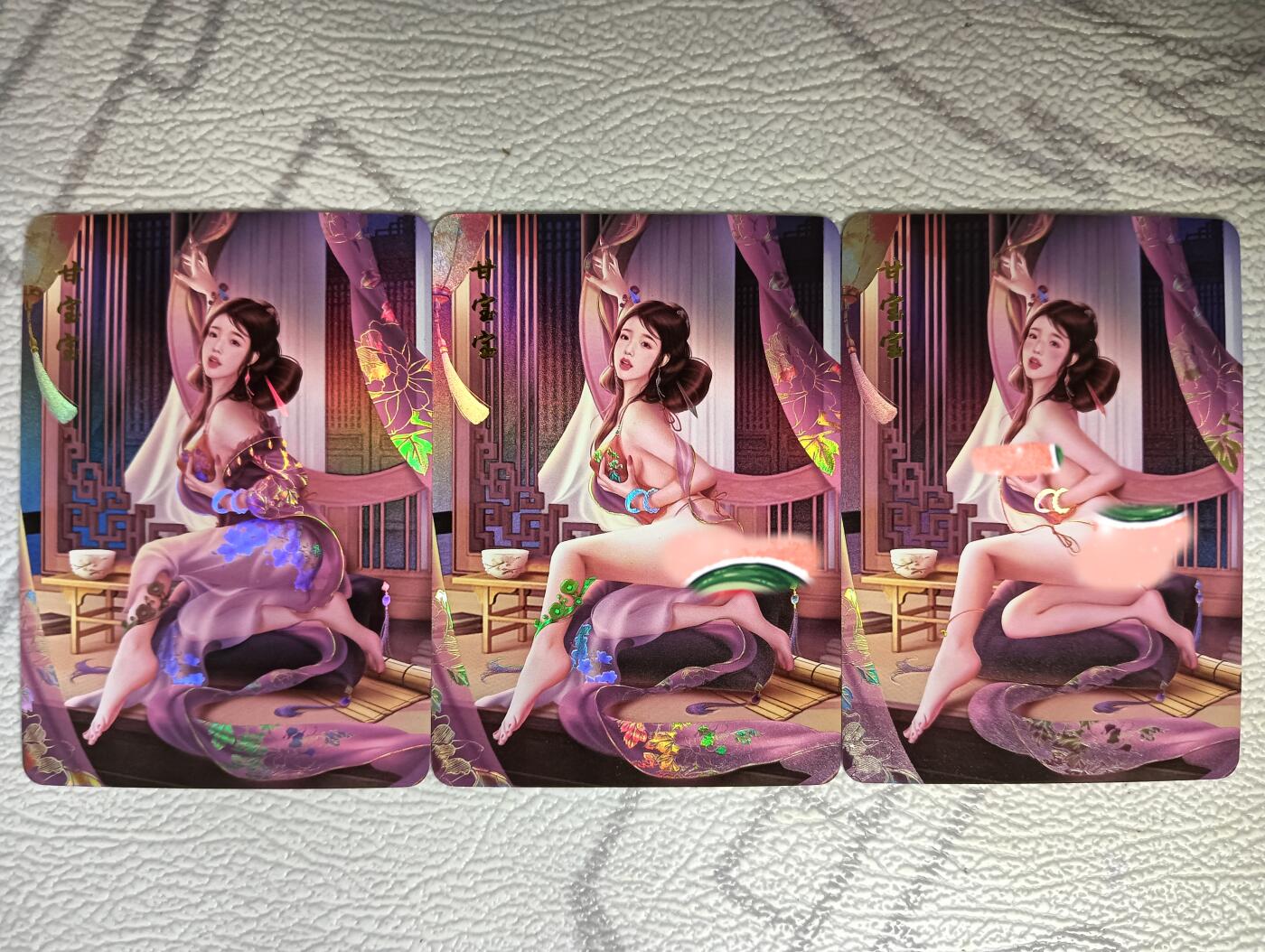 花开卡拍第39期（9月21号周日截拍，品控勿拍!!!拍品不寄存，运费5元，自制卡难免瑕疵，可能存在轻微撞角爆边等出厂瑕疵，品控介意勿拍！）