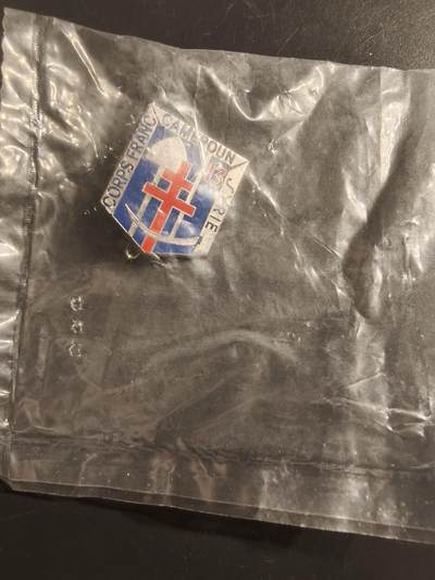 老王徽章第150期 - 喀麦隆第13工兵团证章    原袋