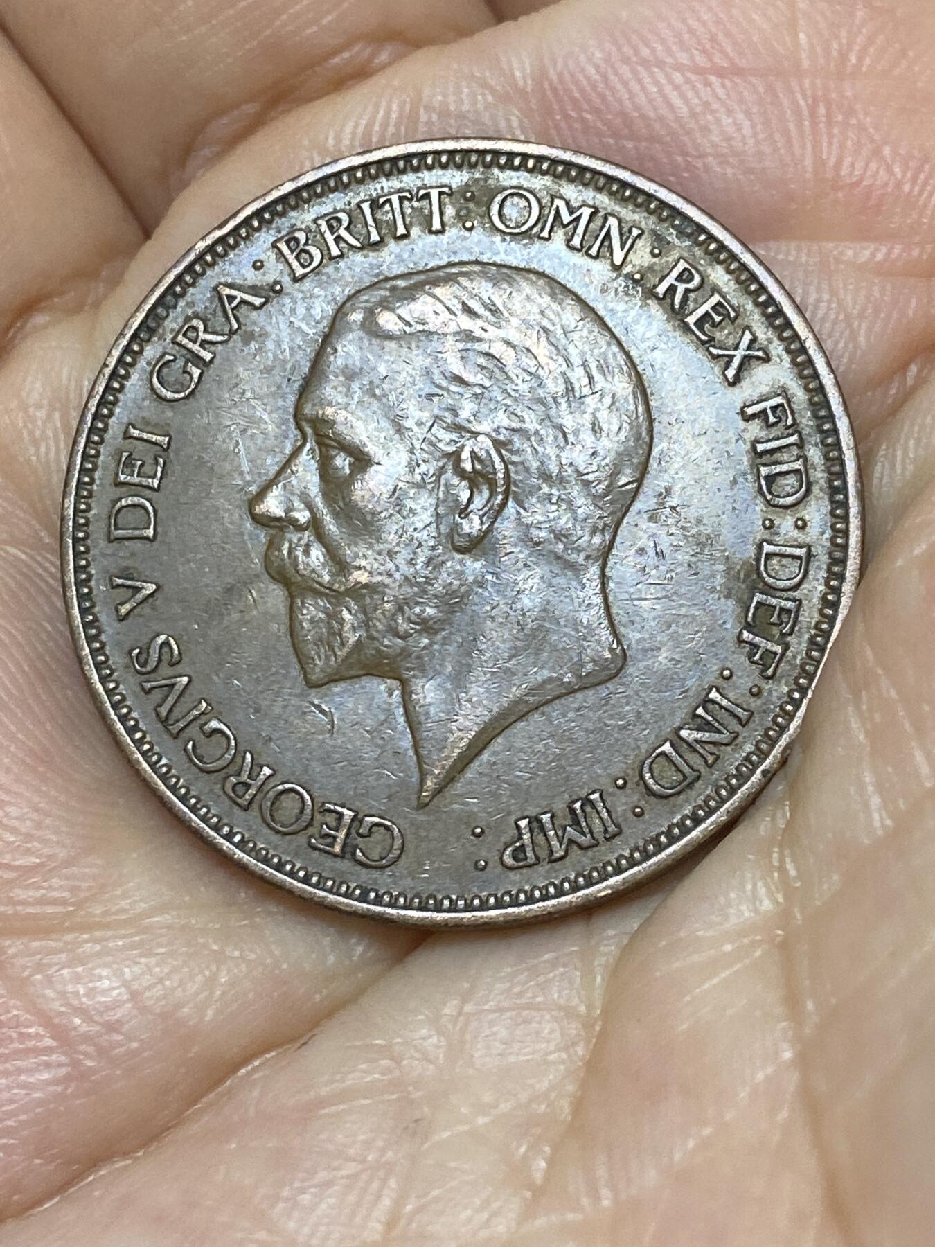 2025年第九十三场(总第一百一十九场）外国好品散币(免佣金) 英国🇬🇧1936年1便士(乔治五世逝世年，第三版关门年)