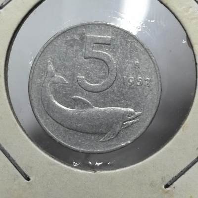 各国硬币第2期 无佣金 - 意大利5里拉
