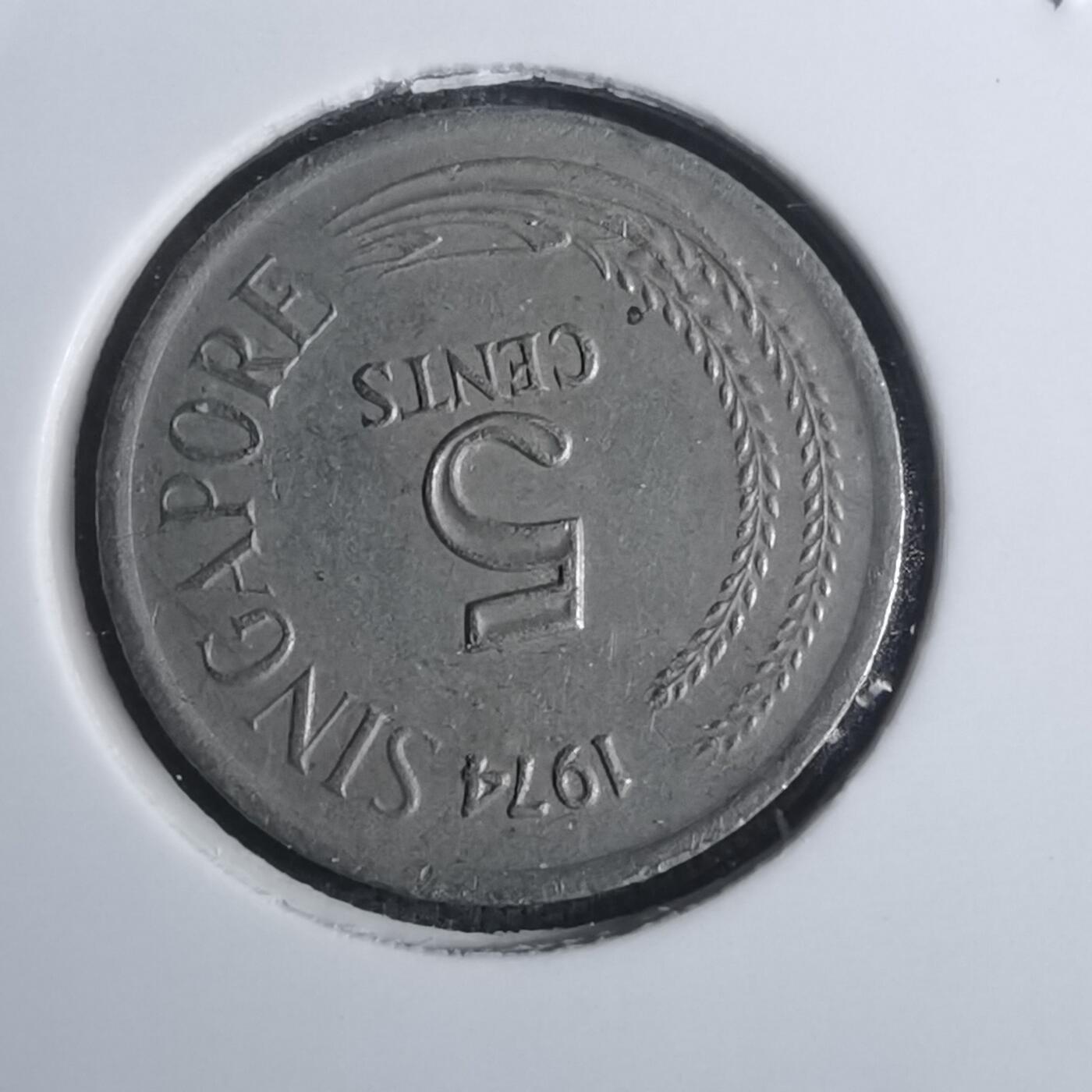 沼泽如烟--第845场 新加坡1974年五分