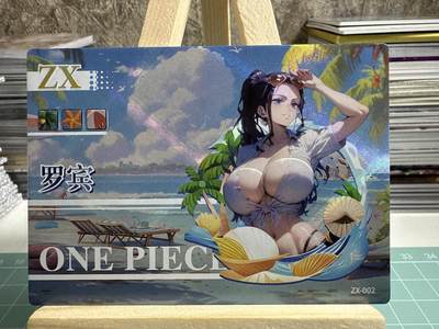 卡牌发烧友第十五期（收拍品，不寄存，23:10截拍，国潮卡牌专场） - ONE PIECE 海贼王 动漫妹卡 泳装卡 罗宾
