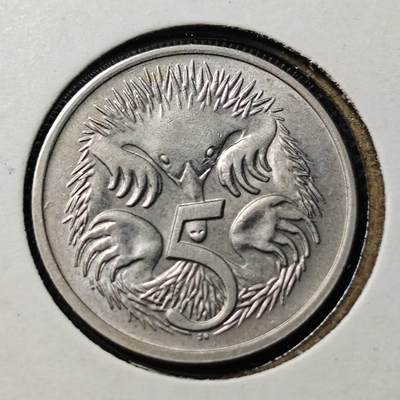 KK钱币收藏小铺 第341场 2月预留时间 周末发货 - 1978澳大利亚5分 好品
