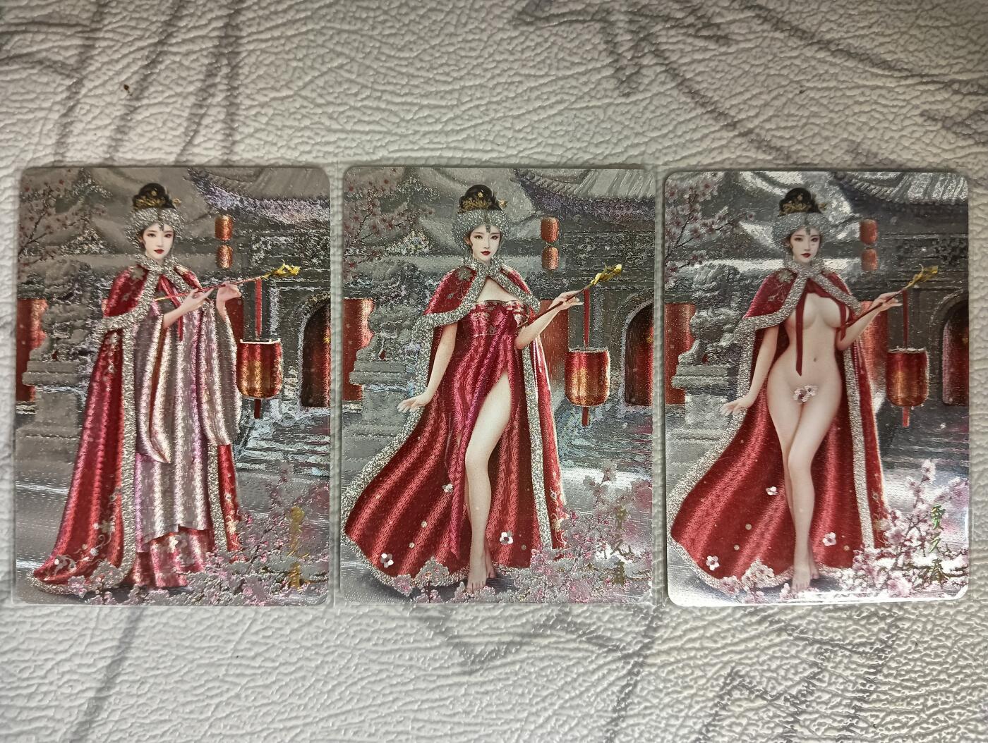 花开卡拍第39期（9月21号周日截拍，品控勿拍!!!拍品不寄存，运费5元，自制卡难免瑕疵，可能存在轻微撞角爆边等出厂瑕疵，品控介意勿拍！）