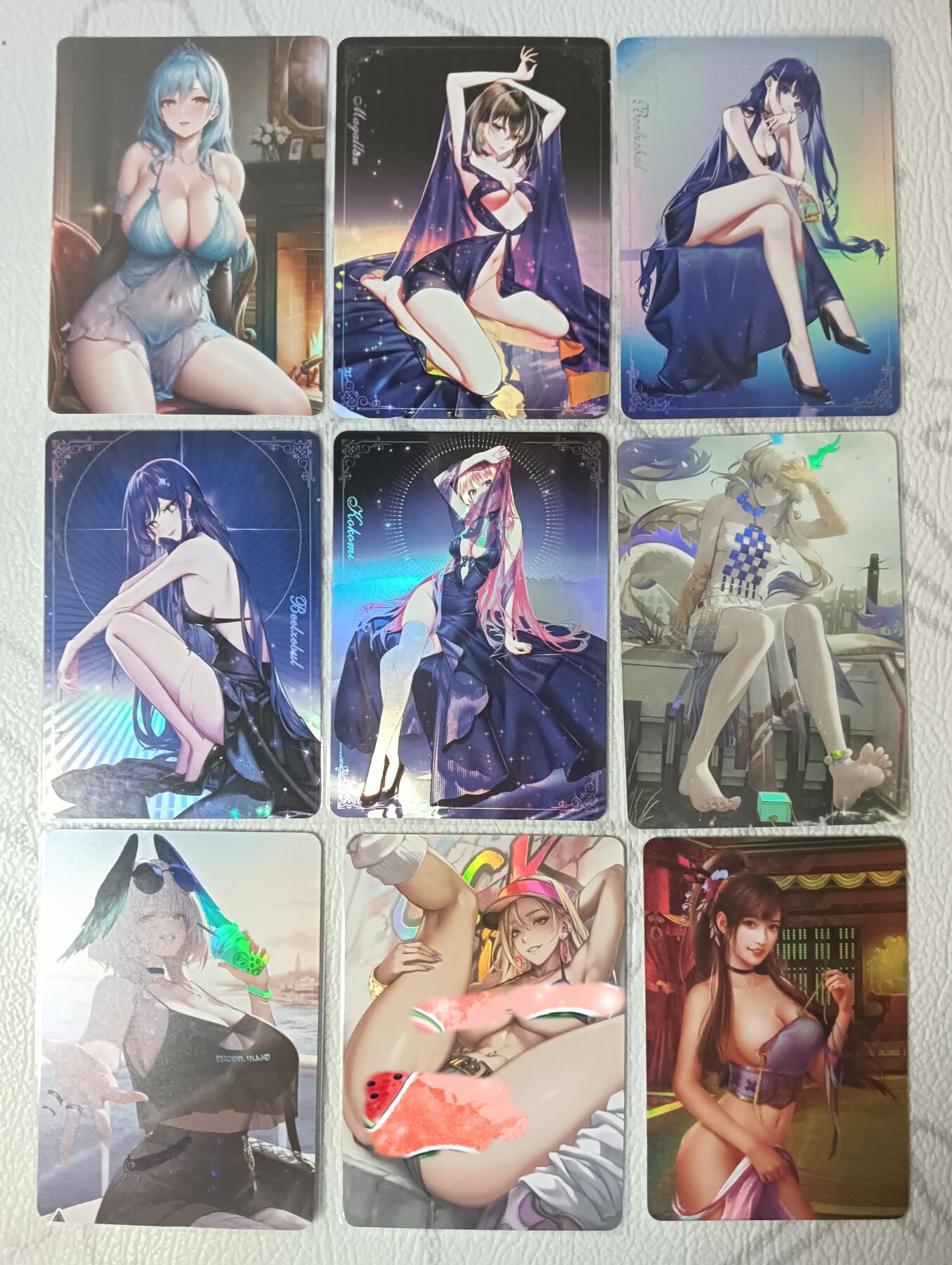花开卡拍第39期（9月21号周日截拍，品控勿拍!!!拍品不寄存，运费5元，自制卡难免瑕疵，可能存在轻微撞角爆边等出厂瑕疵，品控介意勿拍！）
