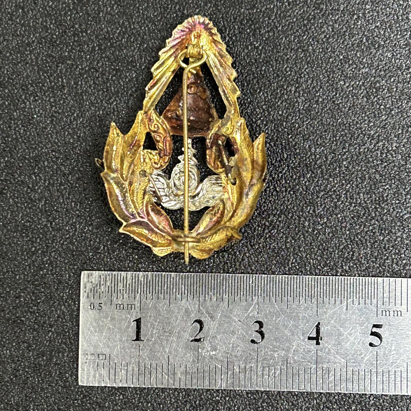 西秦中古拍卖第五十八期 泰国早期皇家空军帽徽 越南战争时期