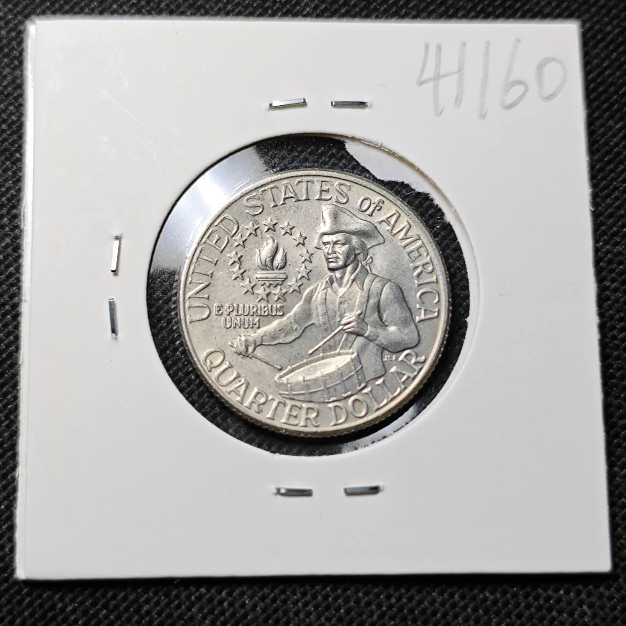 KK钱币收藏小铺 第341场 2月预留时间 周末发货  1976美国25分