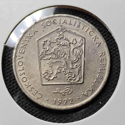 KK钱币收藏小铺 第340场 2月预留时间 周末发货 - 1972，捷克斯洛伐克2克朗