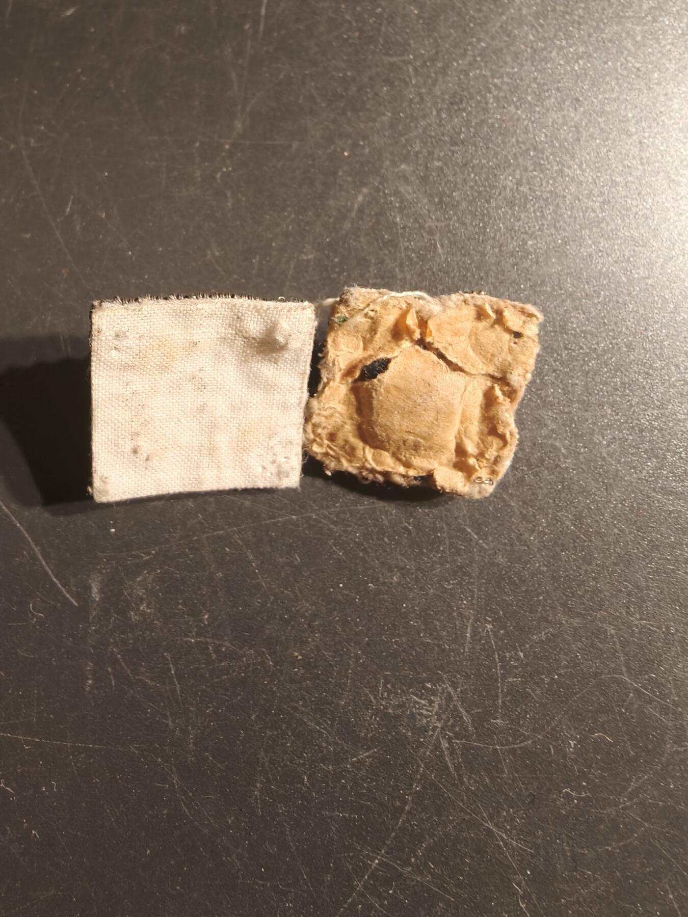 老王徽章第150期 英国巴斯星军衔配饰2枚    一组    金属丝刺绣版