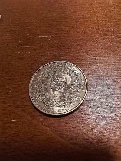 长老汇蛇年精选第四十八场拍卖 2018奥地利守护天使乌利尔10欧元精制铜币