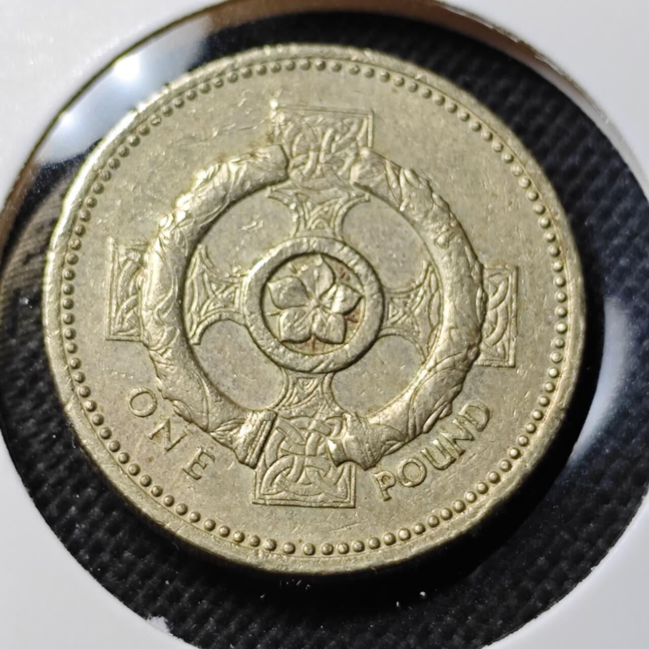 KK钱币收藏小铺 第341场 2月预留时间 周末发货 1996英国1镑 