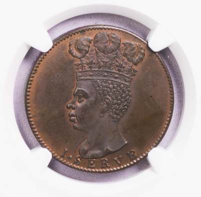NGC-PF65BN 1788巴巴多斯菠萝头便士 顶级品 - NGC-PF65BN 1788巴巴多斯菠萝头便士 顶级品