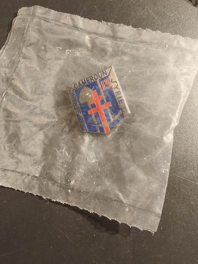 老王徽章第150期 - 喀麦隆第13工兵团证章    原袋