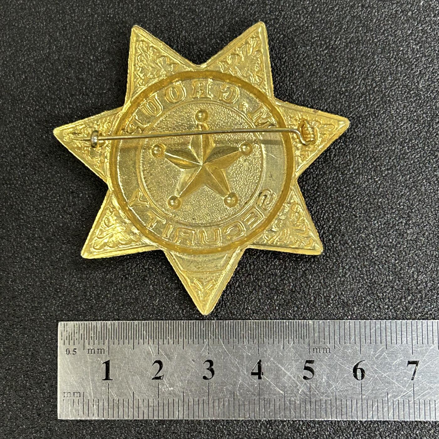 西秦中古拍卖第五十八期 泰国警徽 泰国保安官证章 