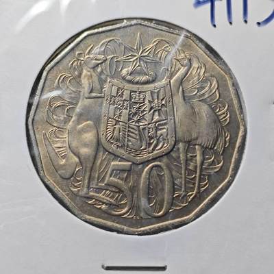 KK钱币收藏小铺 第341场 2月预留时间 周末发货 - 1984澳大利亚50分 好品