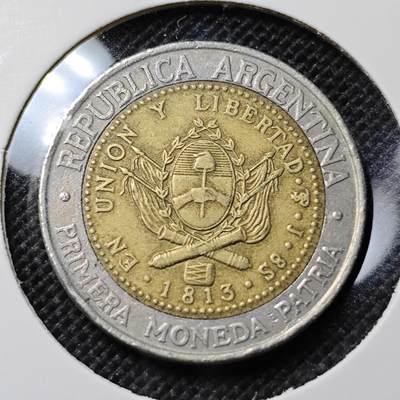 KK钱币收藏小铺 第341场 2月预留时间 周末发货 - 1994阿根廷1比索 