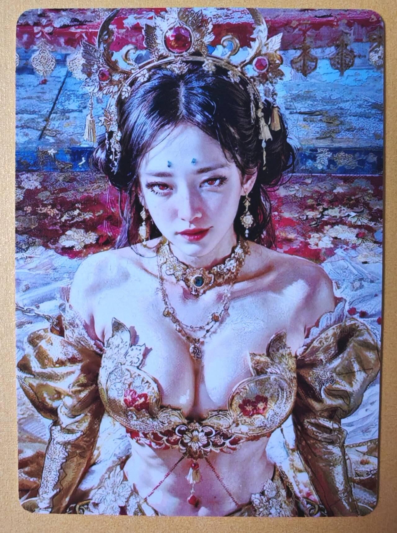 趣卡卡拍No.16期（无佣金免手续费，分享成交有奖） 【普卡】焱卡文化-刷子妖姬传 铁扇公主 近景卡