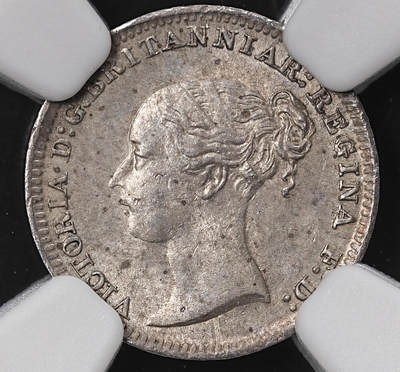 修遠堂世界钱币第八十五期 - NGC MS63 1886年英国濯足1便士银币