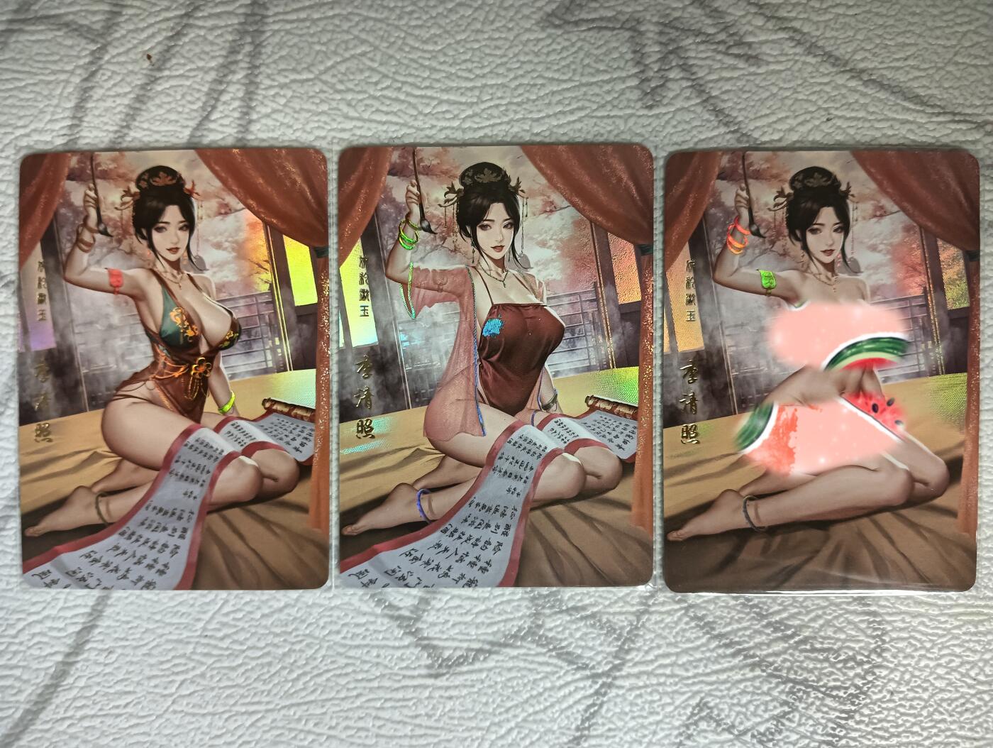 花开卡拍第39期（9月21号周日截拍，品控勿拍!!!拍品不寄存，运费5元，自制卡难免瑕疵，可能存在轻微撞角爆边等出厂瑕疵，品控介意勿拍！）