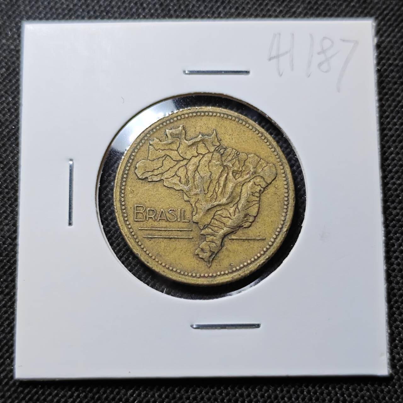 KK钱币收藏小铺 第341场 2月预留时间 周末发货 1946巴西2分 