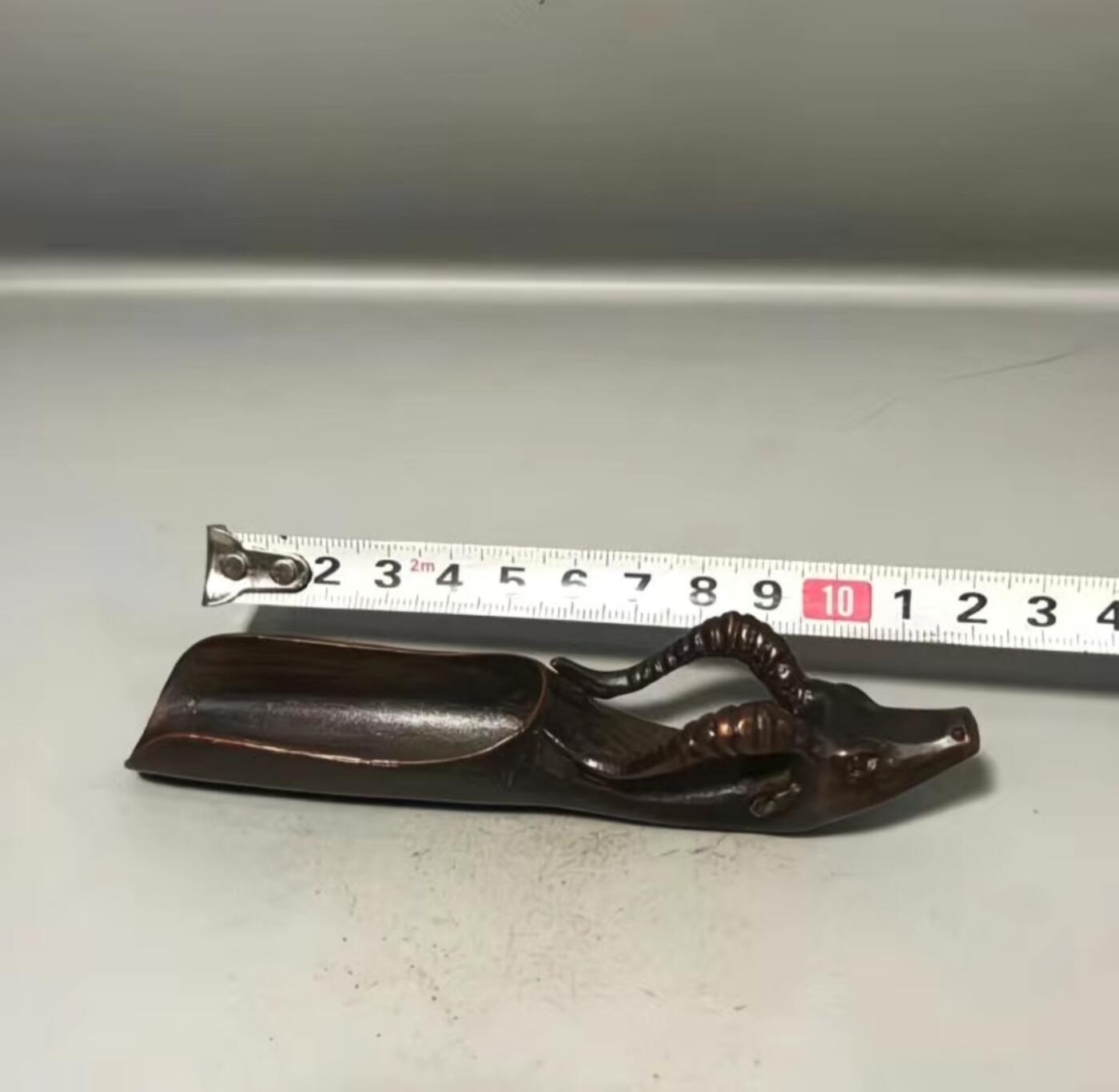 古玩杂相专场《4》 仿古牛头茶侧