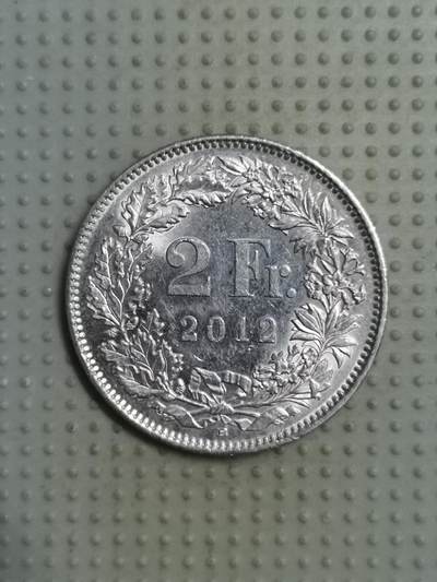 2025年第86场各国散币拍卖（总第86场） - 瑞士2012年2法郎