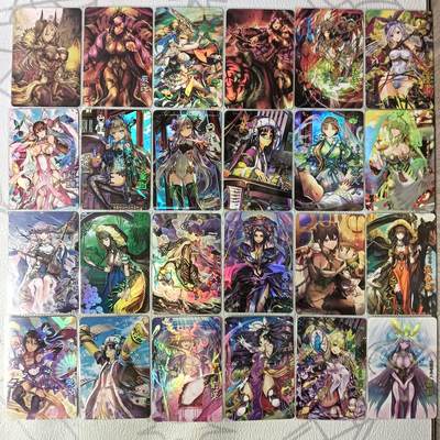 花开卡拍第39期（9月21号周日截拍，品控勿拍!!!拍品不寄存，运费5元，自制卡难免瑕疵，可能存在轻微撞角爆边等出厂瑕疵，品控介意勿拍！） - 疾风卡牌 三国志大战第二弹全套24张 彩闪