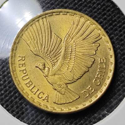 KK钱币收藏小铺 第341场 2月预留时间 周末发货 - 1970智利2分 铜币 好品