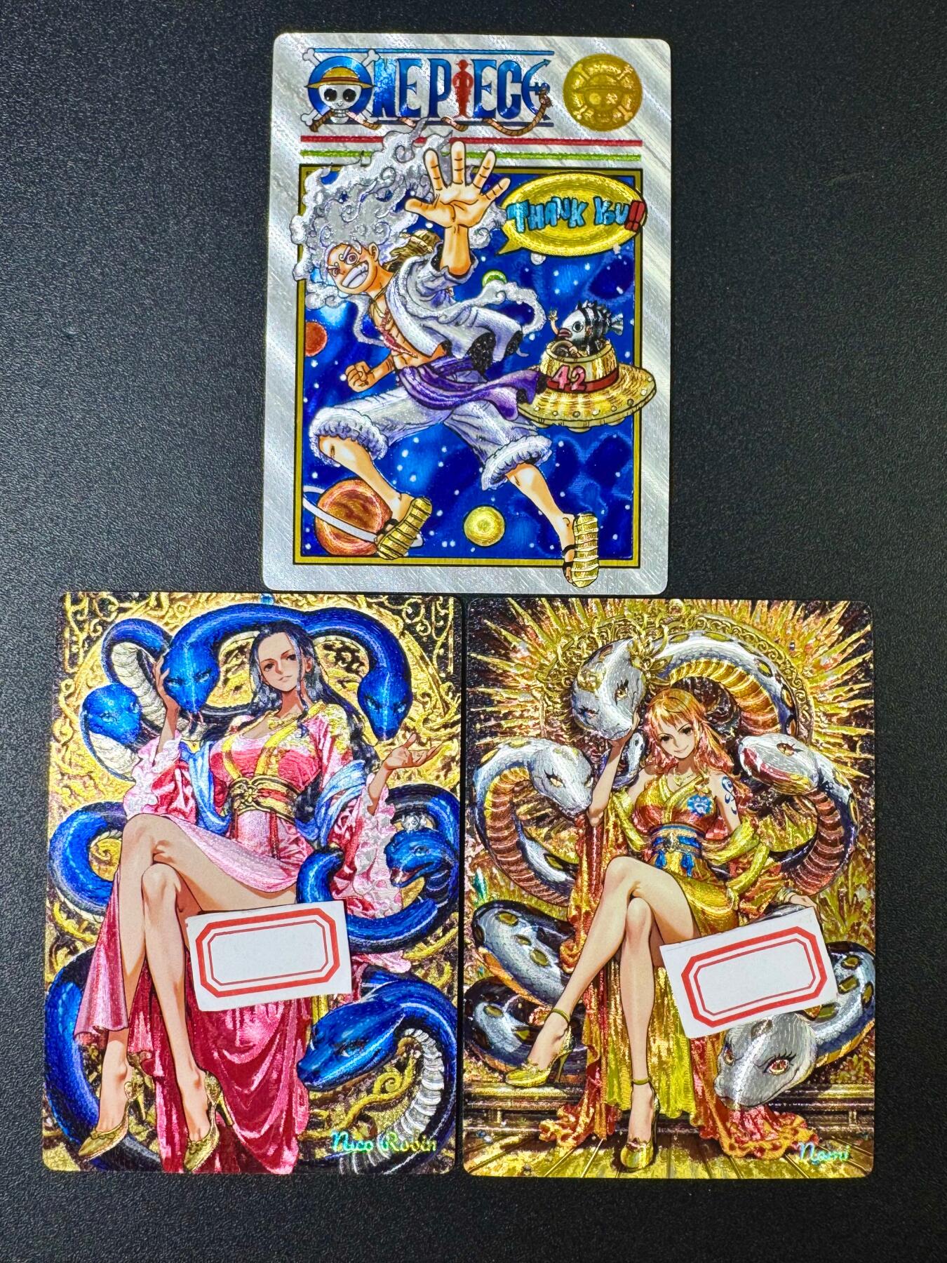 NO.10  每周好又多金牌大场，一站式配齐，方便凑单！（周6晚7点半截拍，卖家送拍0抽成！） 奇点卡牌 海贼王 粗闪3张