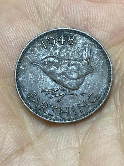 2025年第九十三场(总第一百一十九场）外国好品散币(免佣金) - 英国🇬🇧1948年1法新(乔治六世第一版关门年)