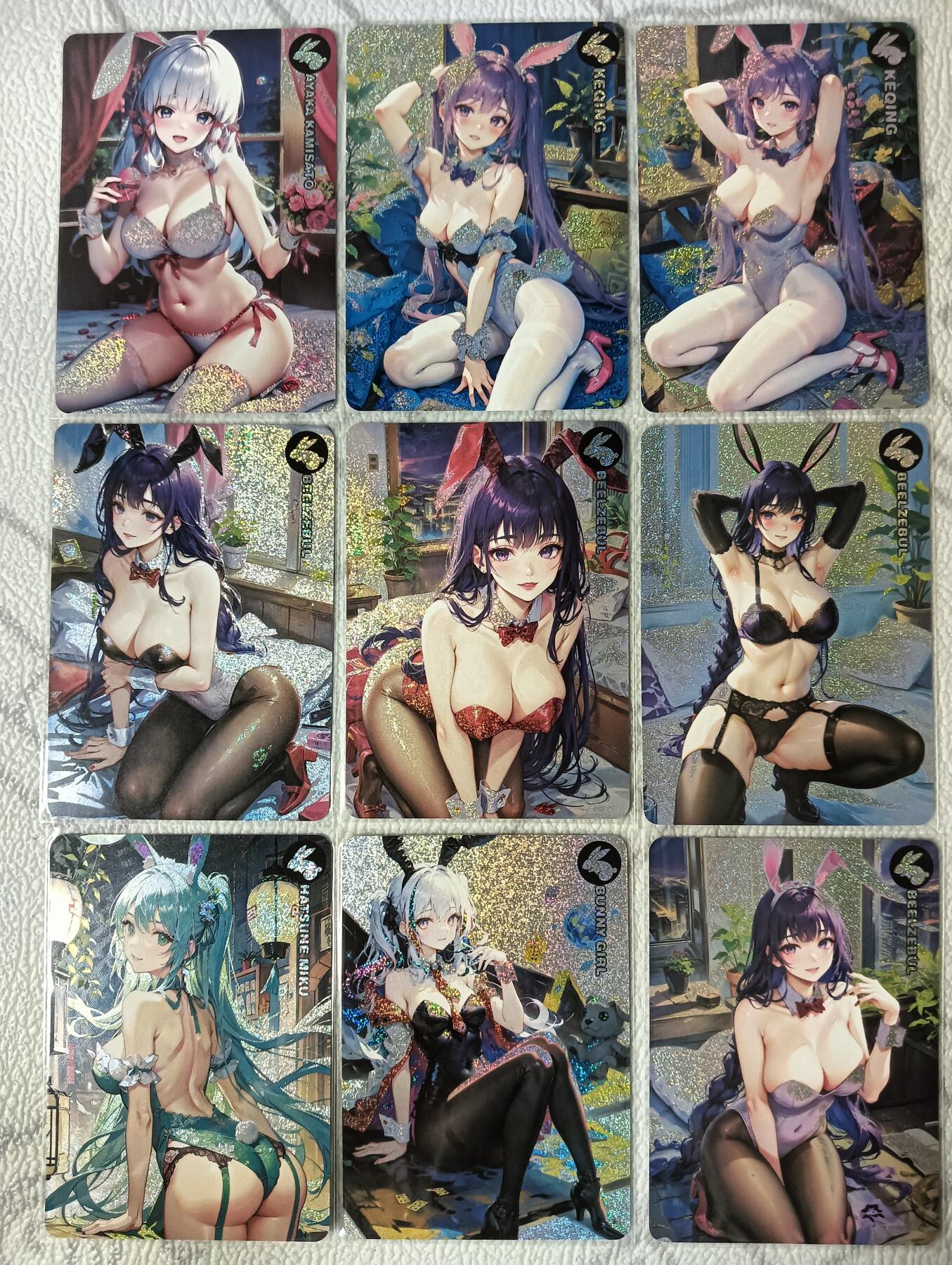 花开卡拍第39期（9月21号周日截拍，品控勿拍!!!拍品不寄存，运费5元，自制卡难免瑕疵，可能存在轻微撞角爆边等出厂瑕疵，品控介意勿拍！）