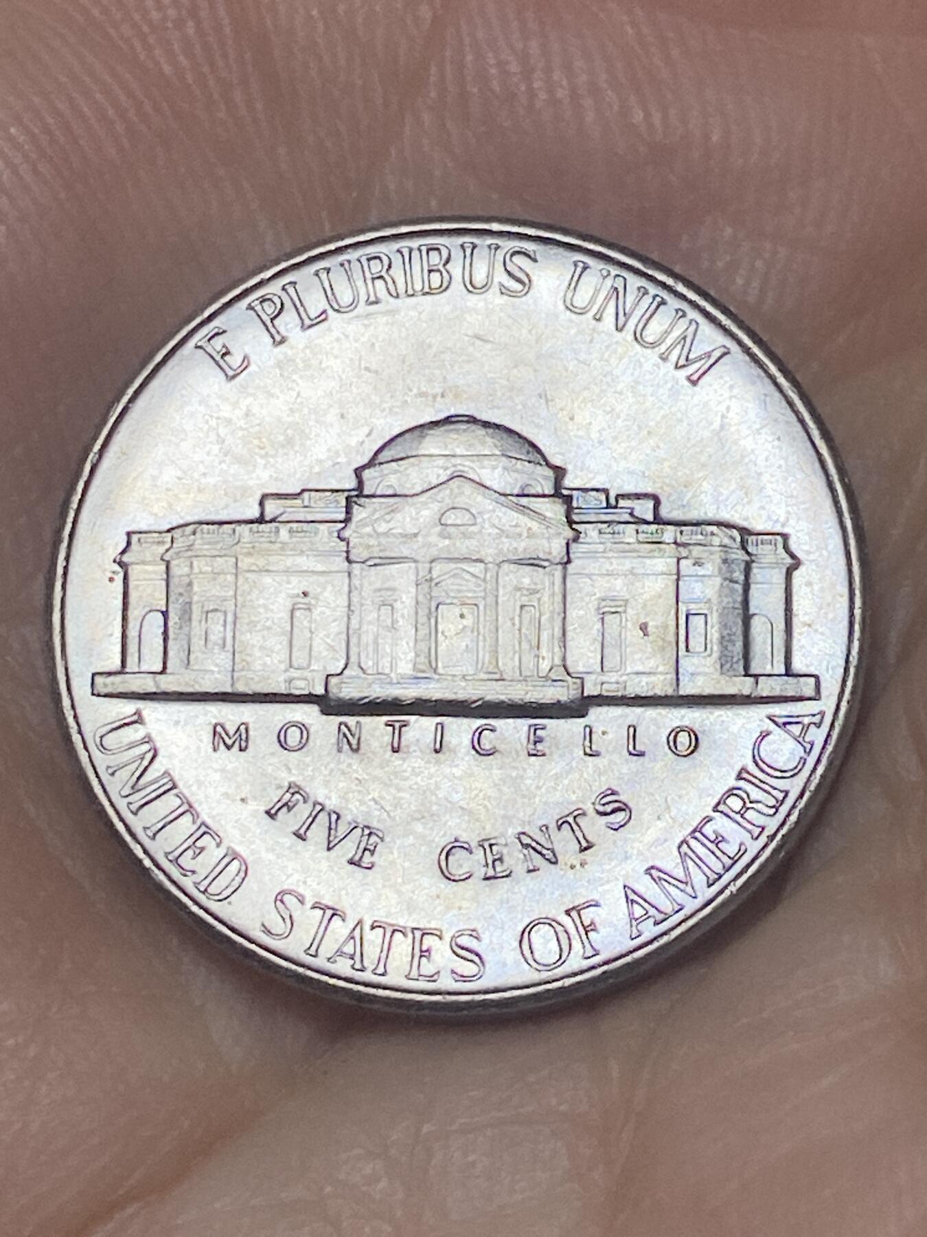2025年第九十三场(总第一百一十九场）外国好品散币(免佣金) 好品–美国🇺🇸1990年5分(杰斐逊5分，第三版D标丹佛造)