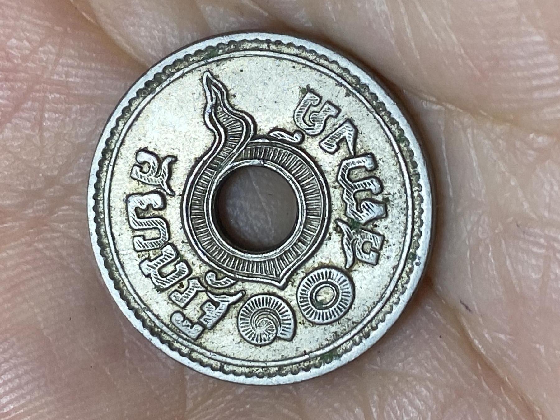 2025年第九十三场(总第一百一十九场）外国好品散币(免佣金) 泰国🇹🇭1921年10萨当(佛历2464年，拉玛六世时期)