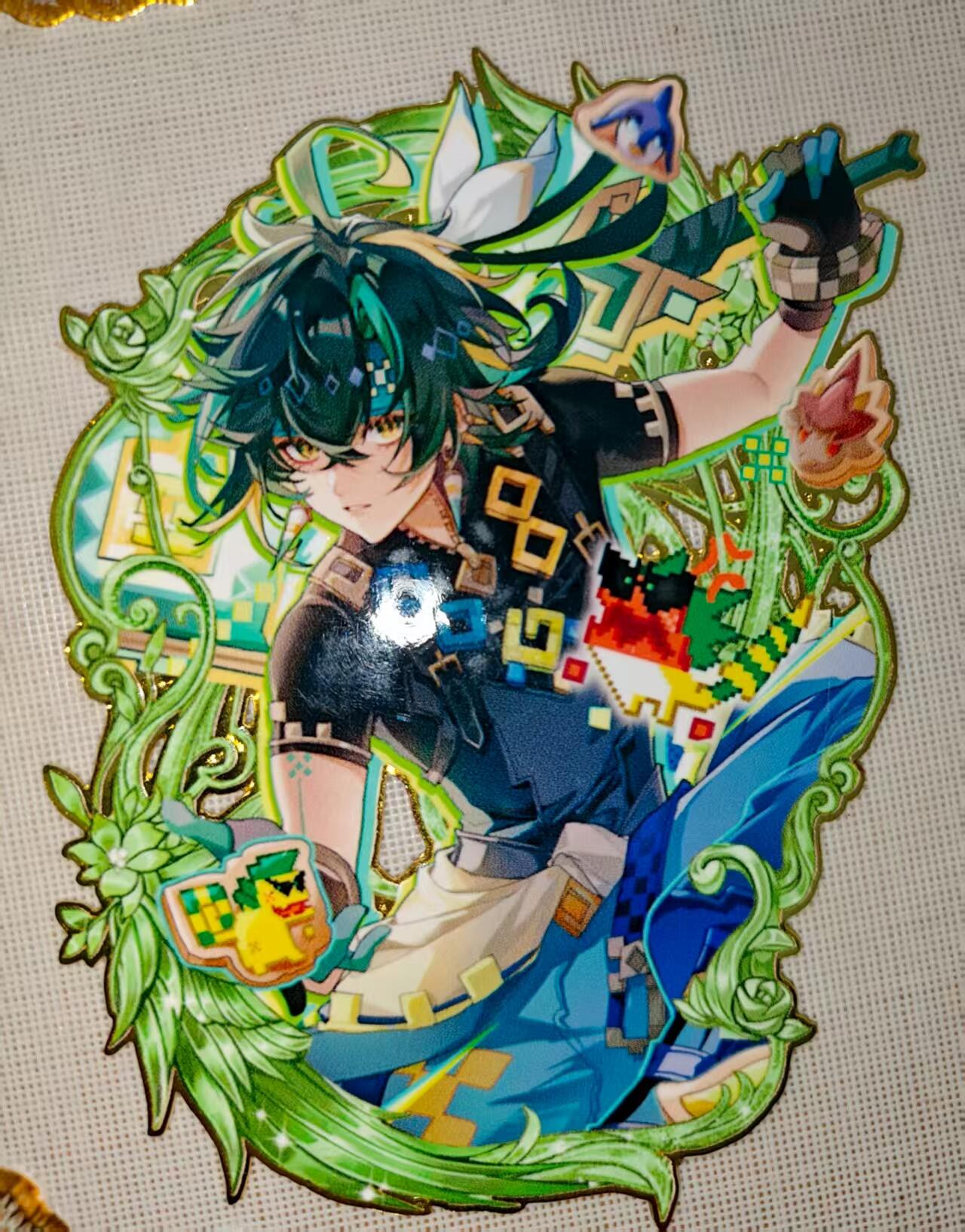 夜之极第三十一期 （9月20日周六晚9点截拍，欢迎竞拍） 金属卡 原神