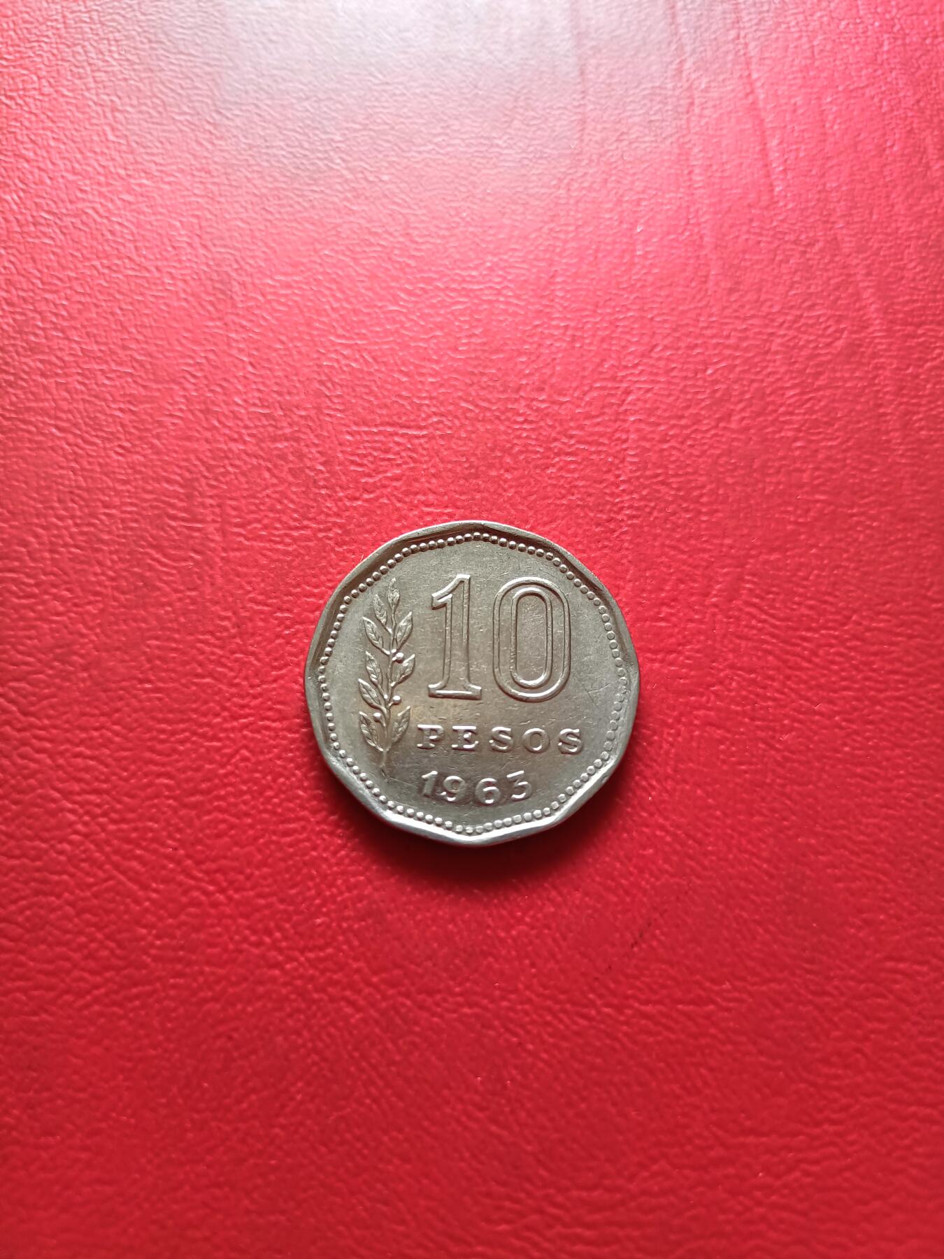 【云涧收藏】第六十四场 阿根廷1963年10比索