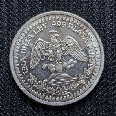 道一币馆币章第一百四十七场 - 墨西哥1987年1盎司纯银纪念章