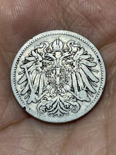 2025年第九十三场(总第一百一十九场）外国好品散币(免佣金) - 奥地利🇦🇹1895年20赫勒(弗朗茨·约瑟夫一世，奥匈帝国时期)