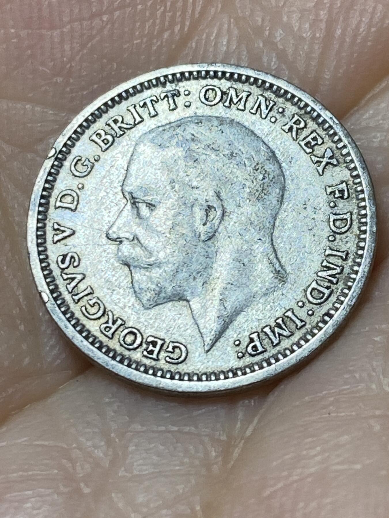 2025年第九十四场(总第一百二十场）外国好品散币(免佣金) 英国🇬🇧1934年3便士银币(乔治五世第四版，500银)