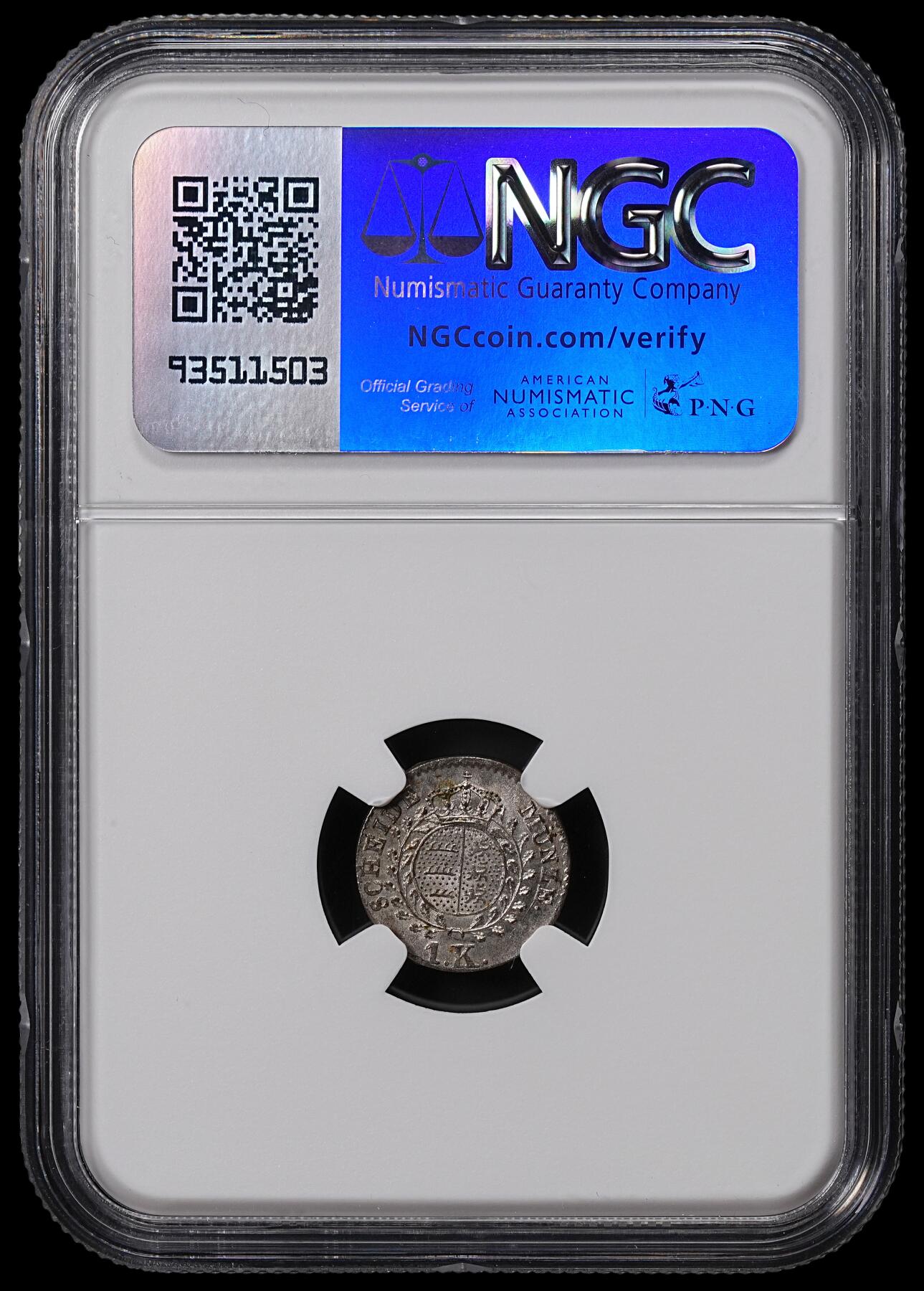 修遠堂世界钱币第八十五期 NGC MS65 1833年符腾堡1克鲁泽 唯一冠军分