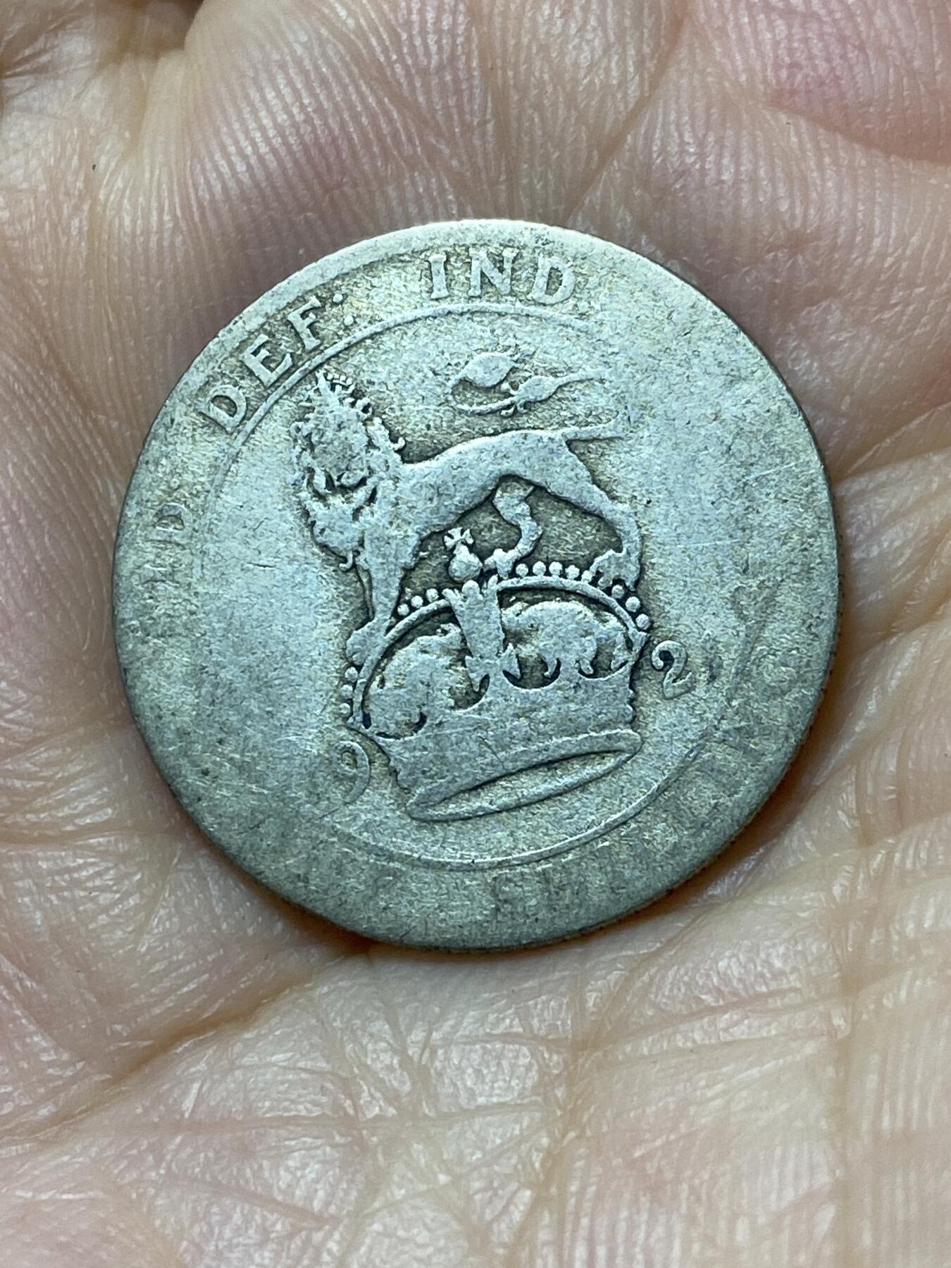 2025年第九十四场(总第一百二十场）外国好品散币(免佣金) 英国🇬🇧1921年1先令银币(乔治五世第二版，500银)