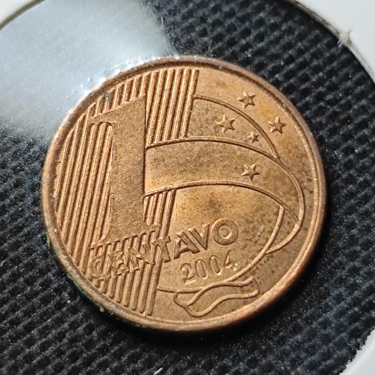 KK钱币收藏小铺 第342场 2月预留时间 周末发货  2004巴西1分 好品