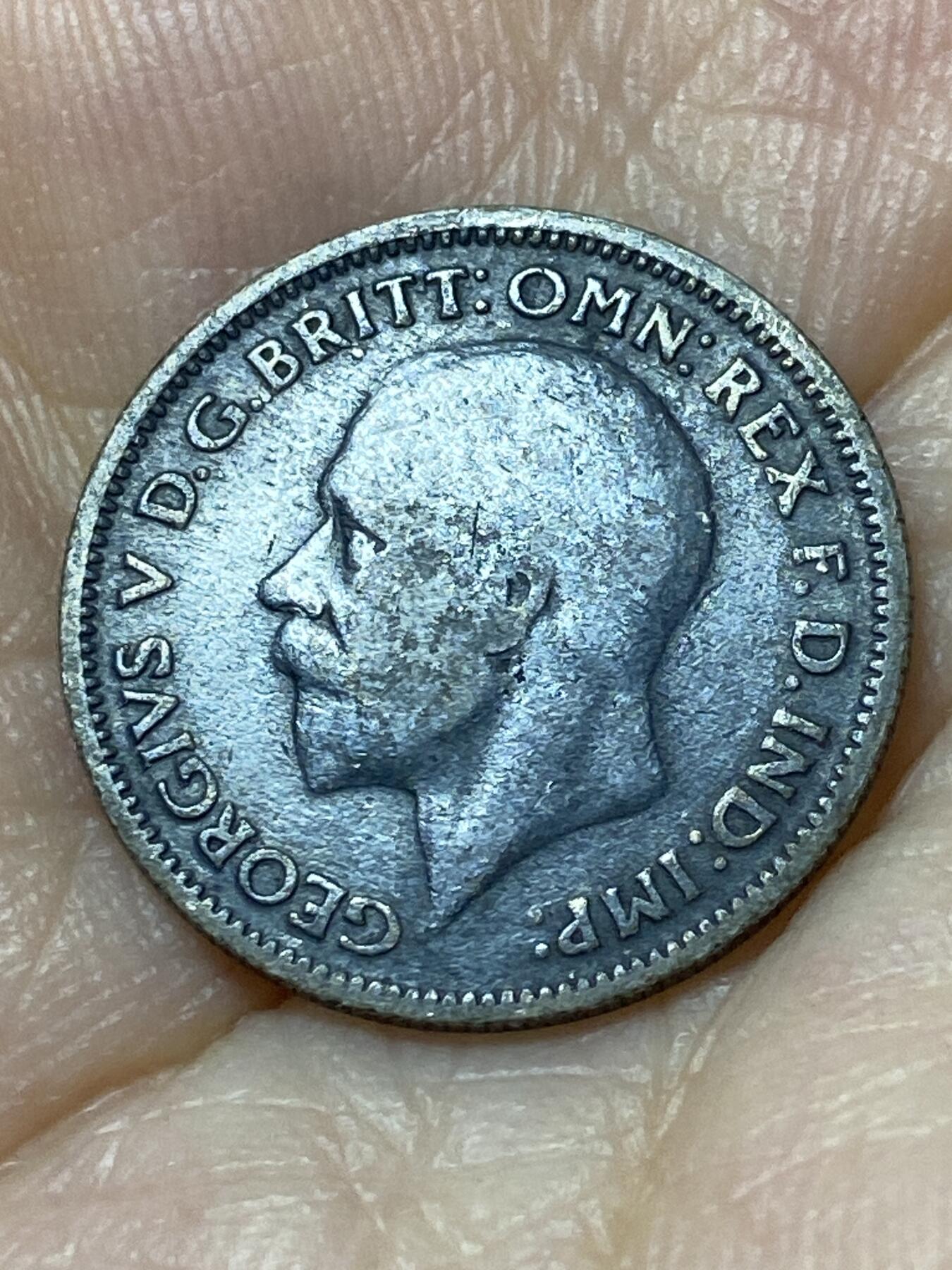 2025年第九十四场(总第一百二十场）外国好品散币(免佣金) 英国🇬🇧1936年6便士银币(乔治五世逝世年，第五版关门年，500银)