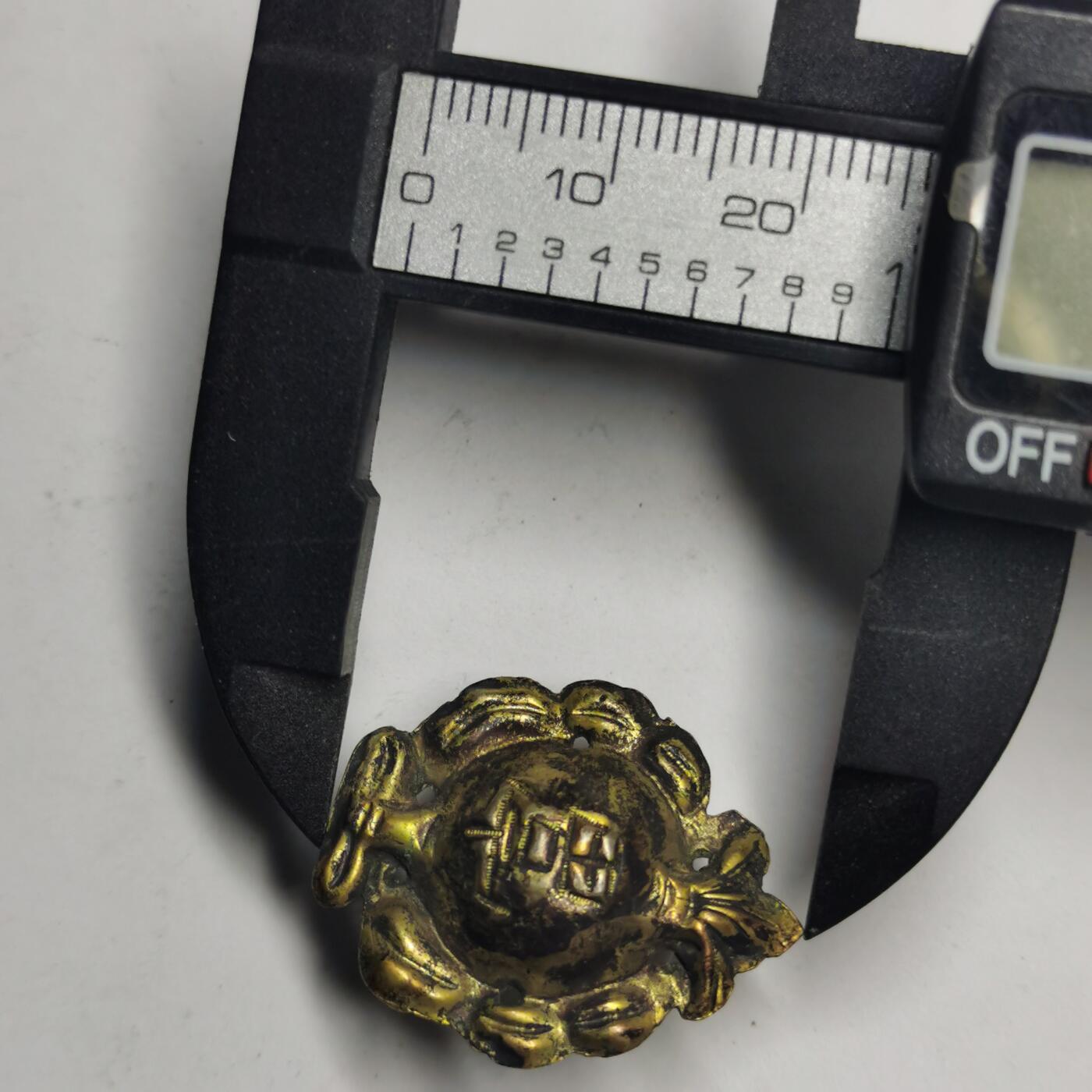 藏珍品阁专场75期 清末鎏金银花