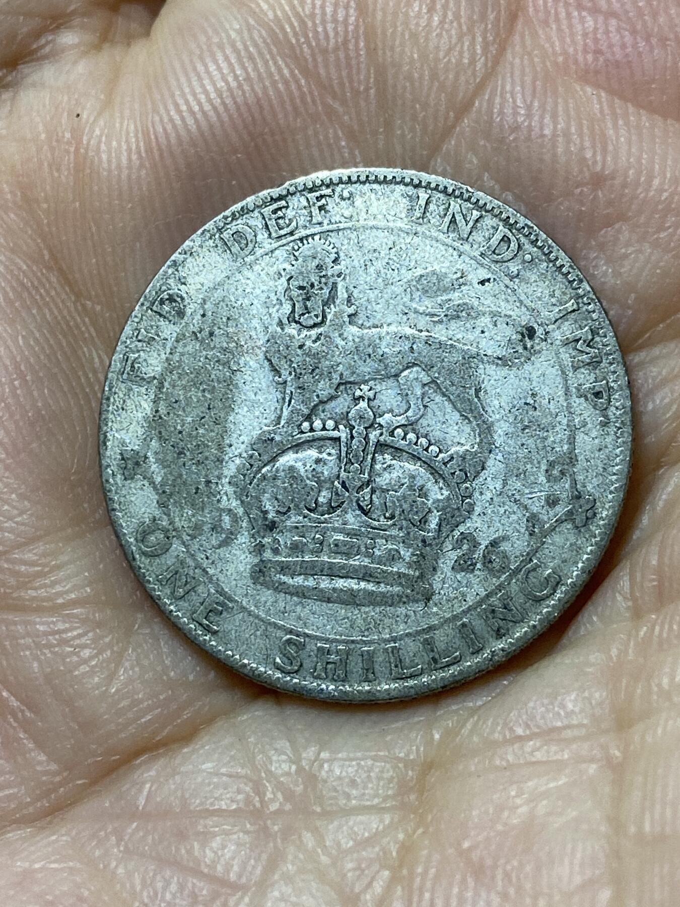 2025年第九十四场(总第一百二十场）外国好品散币(免佣金) 英国🇬🇧1926年1先令银币(乔治五世第二版关门年，500银)