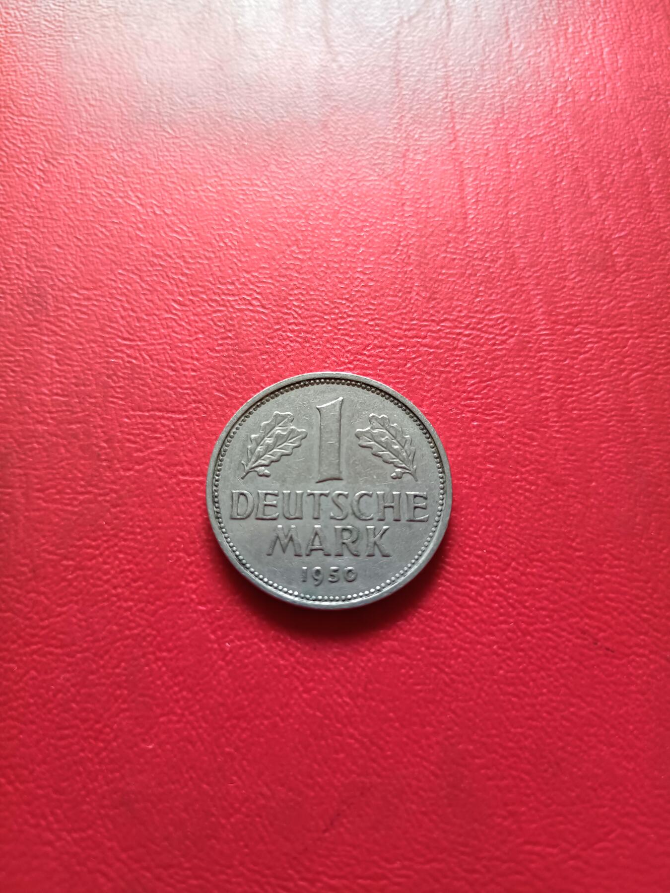 【云涧收藏】第六十四场 德国1950年J标1马克