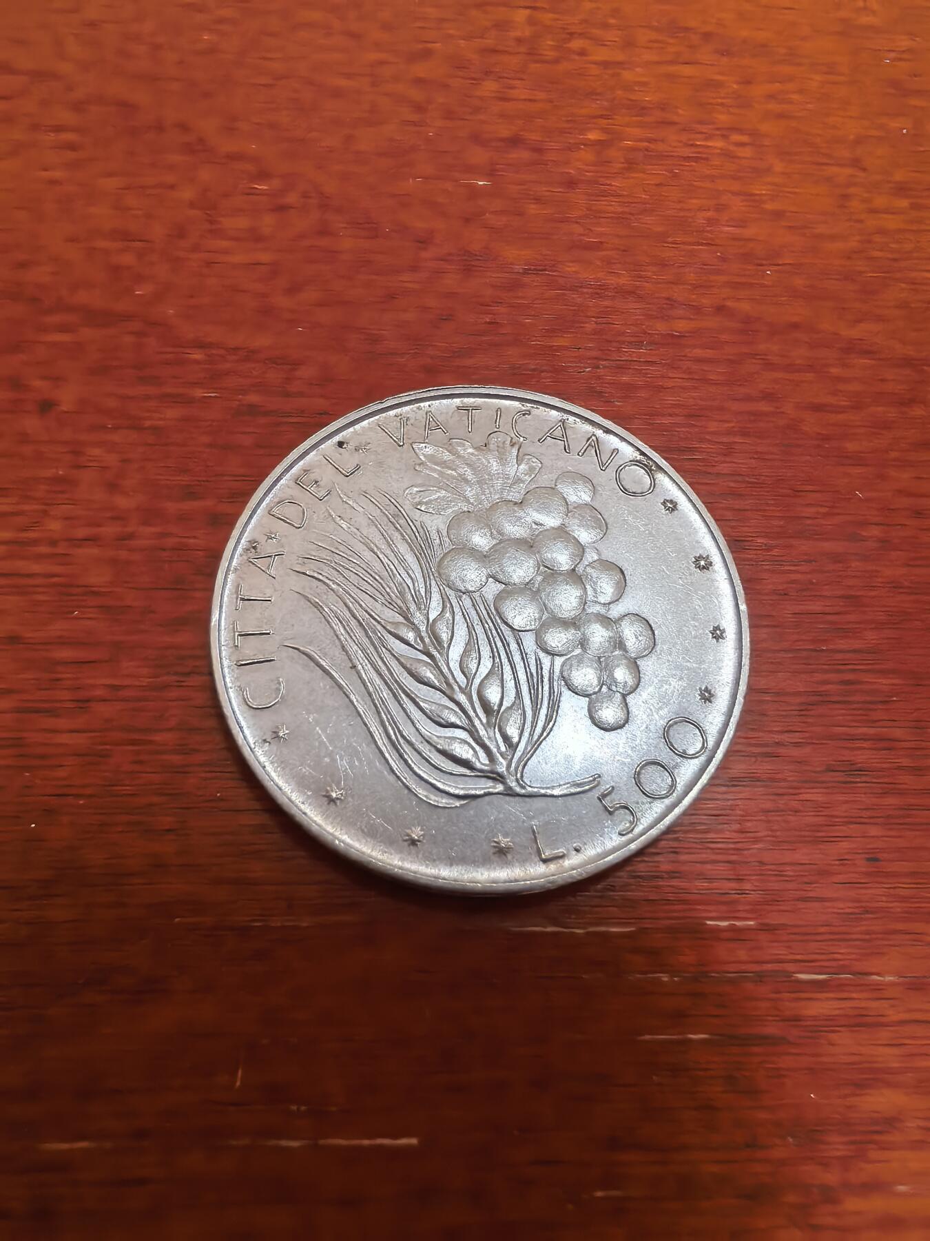 长老汇蛇年精选第四十九场拍卖 1974梵蒂冈500里拉银币